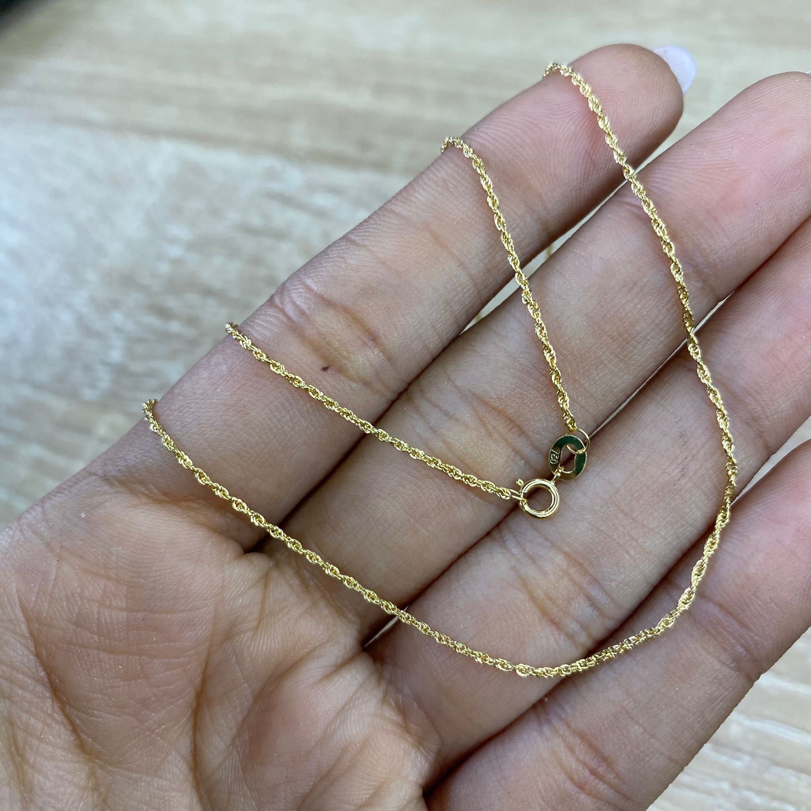 Cadena It mini lazo 45 cm / 0,53 gr / Oro amarillo 18k